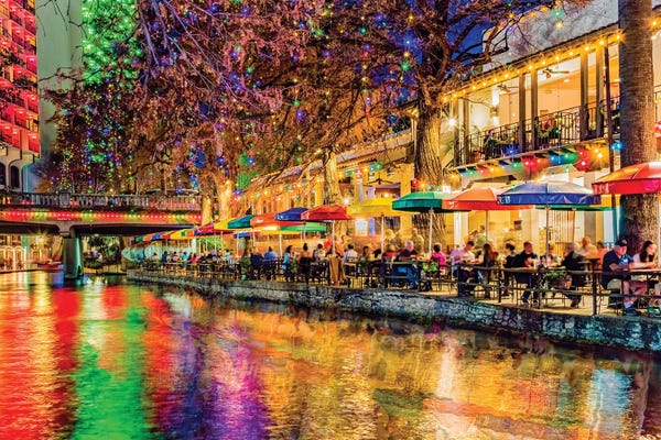 Beth Sheridan: San Antonio Lights by Beth Sheridan