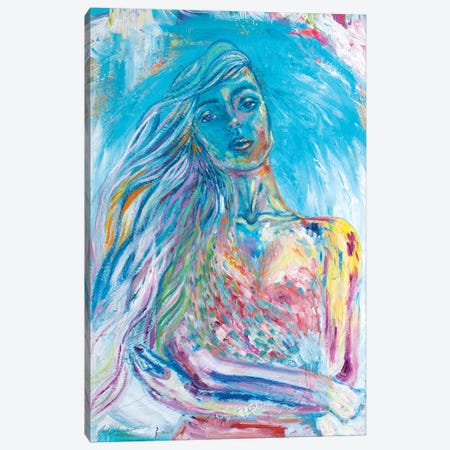 Unraveling The Beauty Within Canvas Print #SDD15} by Sarah Dalesandro Canvas Art