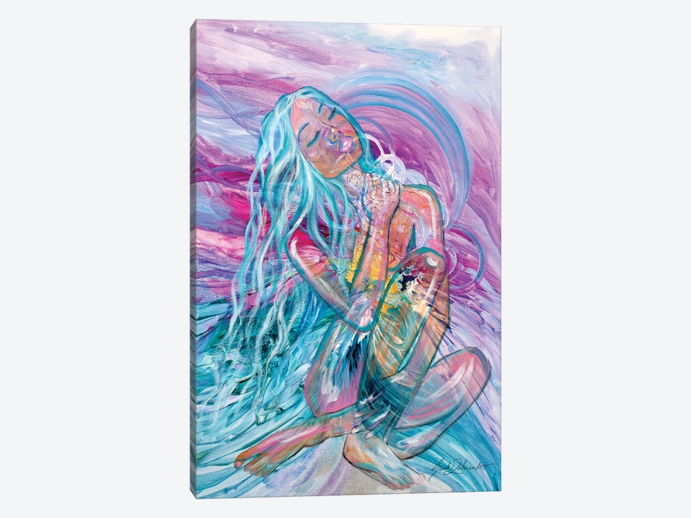 Siren Of The Sea by Sarah Dalesandro 1-piece Canvas Print