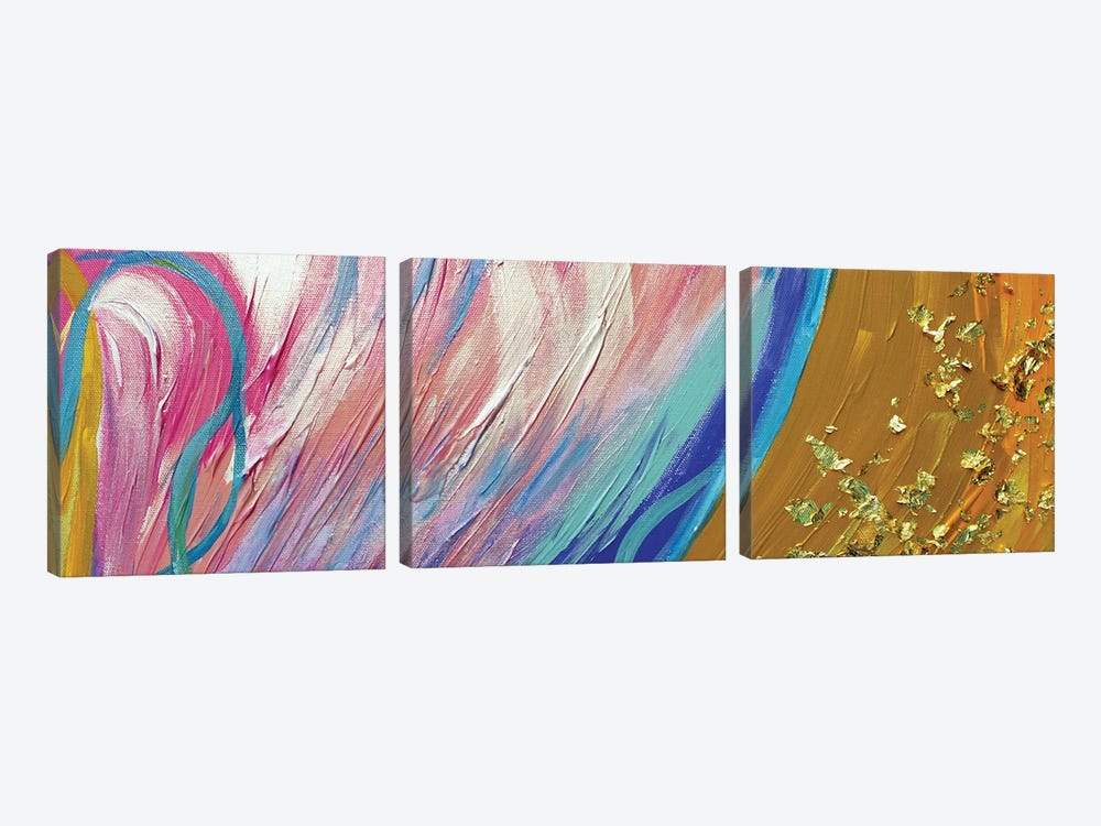 Ride The Wave by Sarah Dalesandro 3-piece Canvas Art