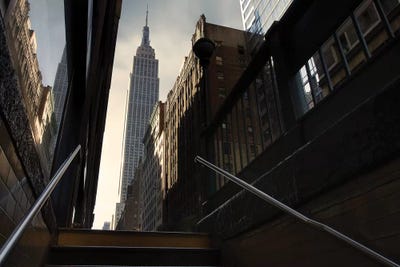 5th Avenue by Sebastien Del Grosso metal wall art