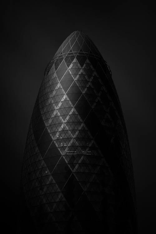 Gherkin Tower by Sebastien Del Grosso wall art
