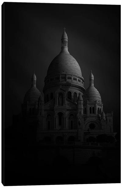 Sacre Coeur Canvas Art Print - Paris Photography