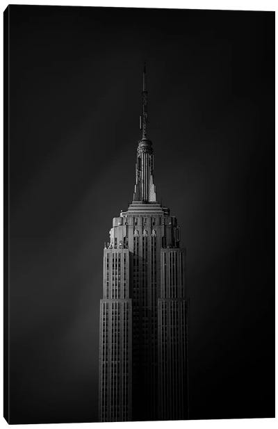 The Empire State Building Canvas Art Print - Sebastien Del Grosso