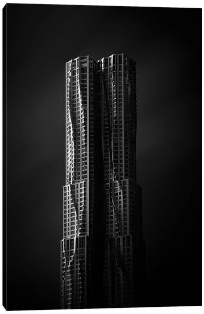 The Gehry Tower Canvas Art Print - Sebastien Del Grosso
