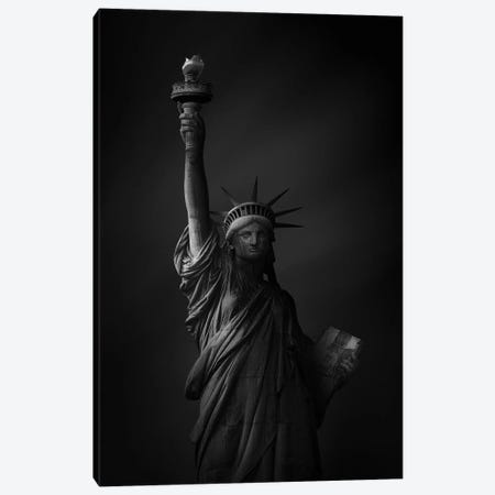 The Statue Of Liberty Canvas Print #SDG147} by Sebastien Del Grosso Art Print