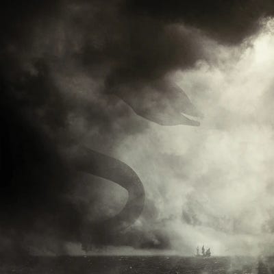 Guardian Of The Sea by Sebastien Del Grosso art print