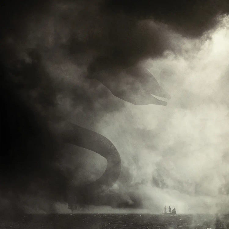 Guardian Of The Sea by Sebastien Del Grosso wall art