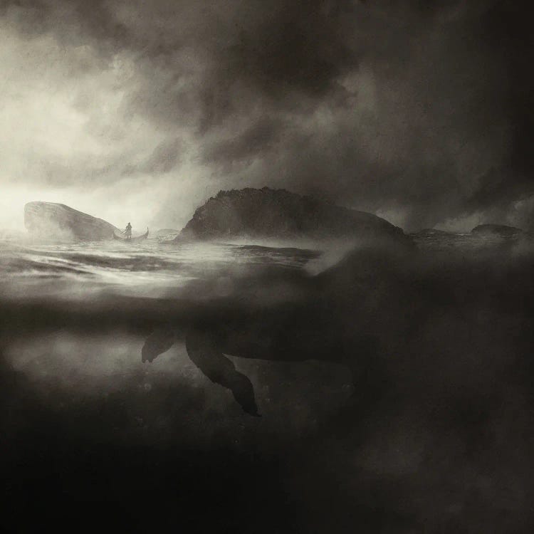 Guardian Of The Island by Sebastien Del Grosso wall art