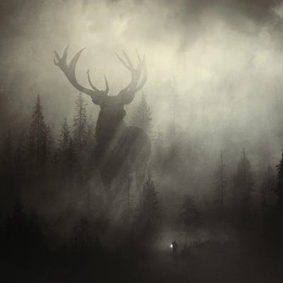 Guardian Of The Forest II by Sebastien Del Grosso art print