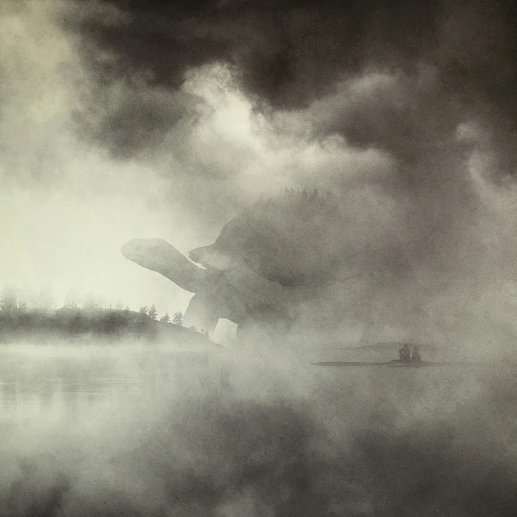 Guardian Of The Island II by Sebastien Del Grosso wall art