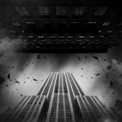 Krach by Sebastien Del Grosso art print