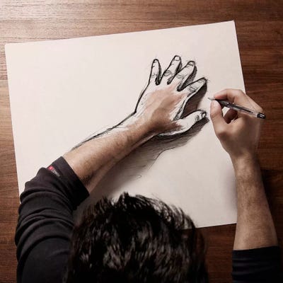 Desir d'Existance III by Sebastien Del Grosso art print