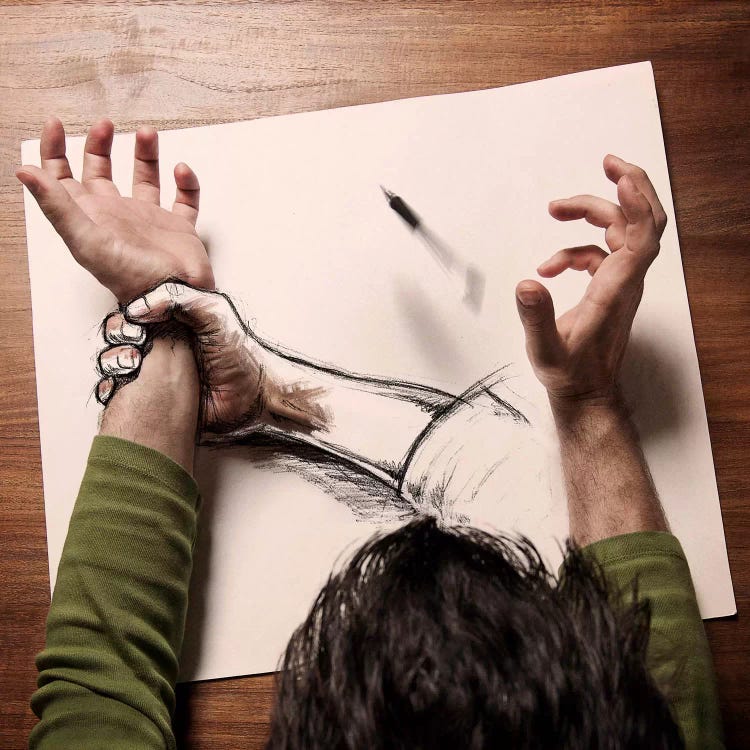 Desir d'Existance I by Sebastien Del Grosso wall art