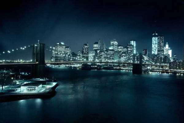 Night Sky: Gotham City II by Sebastien Del Grosso