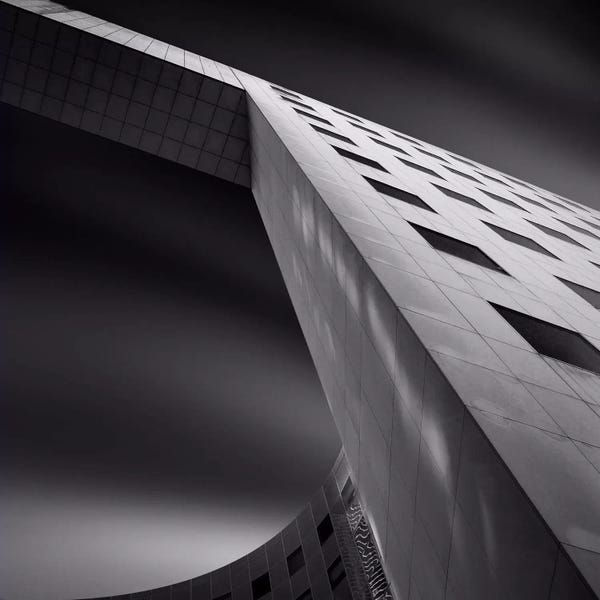 Black & White Cityscapes: Lines & Curves II by Sebastien Del Grosso