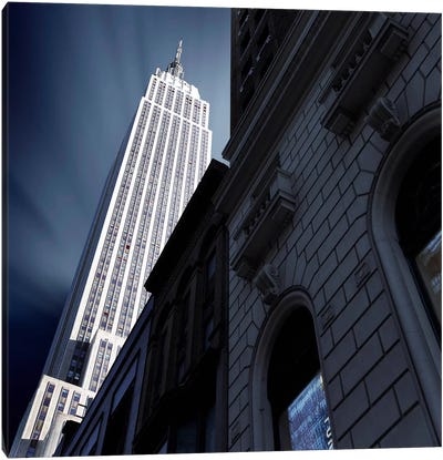 NYC Square I Canvas Art Print - Empire State Building