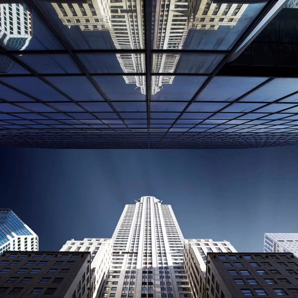 Empire State Building: NYC Square II by Sebastien Del Grosso