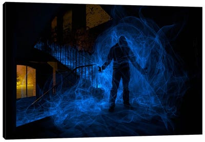Possession Canvas Art Print - Stairs & Staircases