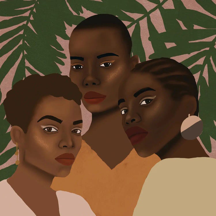 The Girls by Sarah Dahir wall art