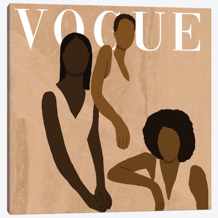 Vogue Challenge 2 Canvas Print #SDH39} by Sarah Dahir Art Print