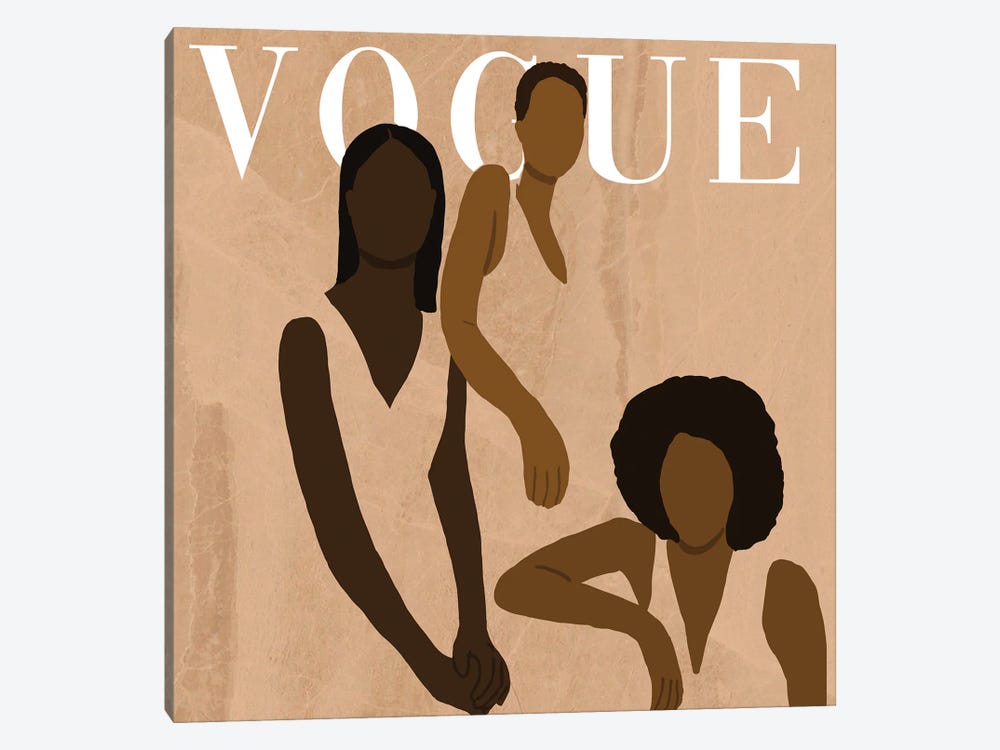 Vogue Challenge 2 by Sarah Dahir 1-piece Art Print