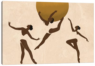 Take A Leap Canvas Art Print - Dancer Art