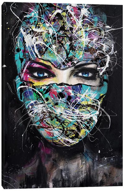 The Mask Canvas Art Print - Studio Edin