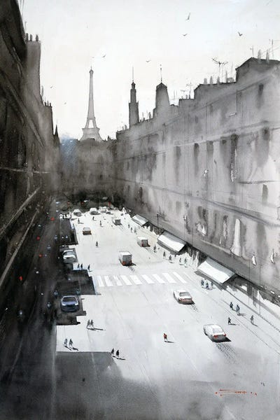 Fine Art Print: Love, Sun, And The Tower by Swarup Dandapat