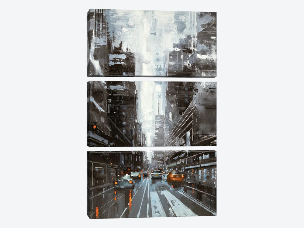 New York Diaries I by Swarup Dandapat 3-piece Art Print