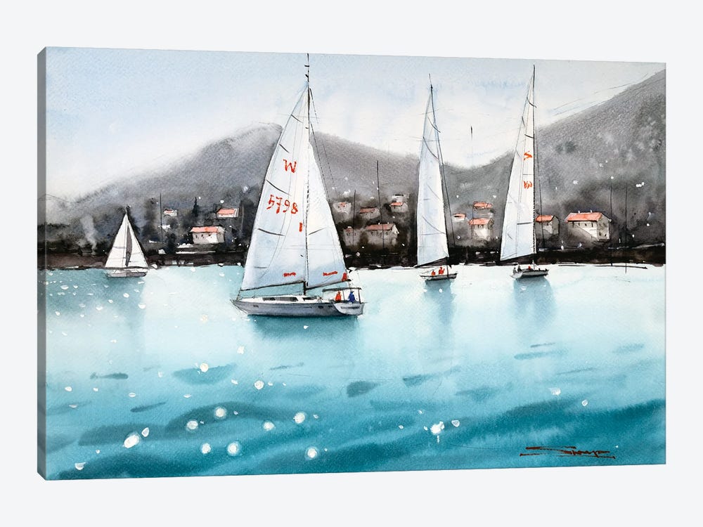 Wind In My Sails by Swarup Dandapat 1-piece Art Print
