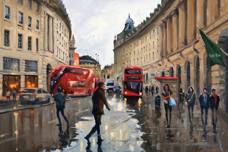 After Rain In Regent Street