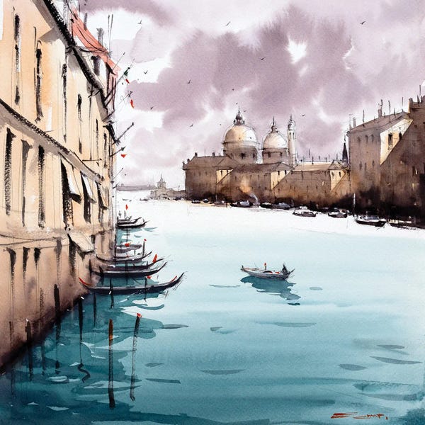 Swarup Dandapat: Sailing With The Venice Clouds by Swarup Dandapat