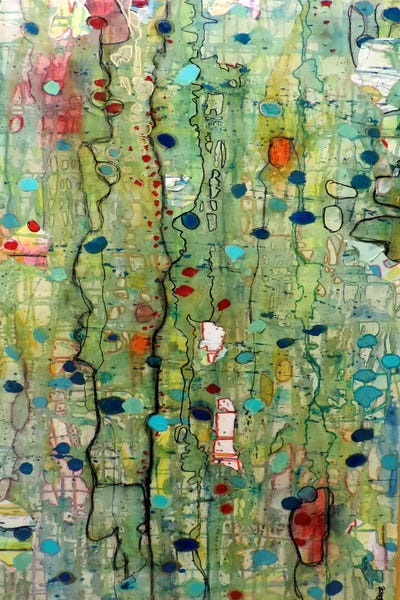 Abstract Watercolors: In Vitro by Sylvie Demers