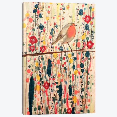 Je Ne Suis Pas Qu'un Oiseau Canvas Print #SDS14} by Sylvie Demers Canvas Print