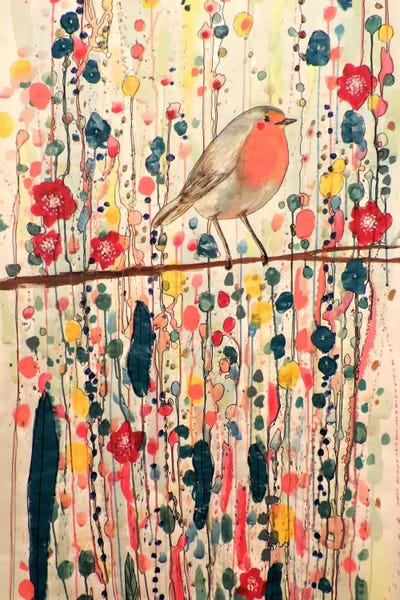 Dreamy Watercolor Artists: Je Ne Suis Pas Qu'un Oiseau by Sylvie Demers