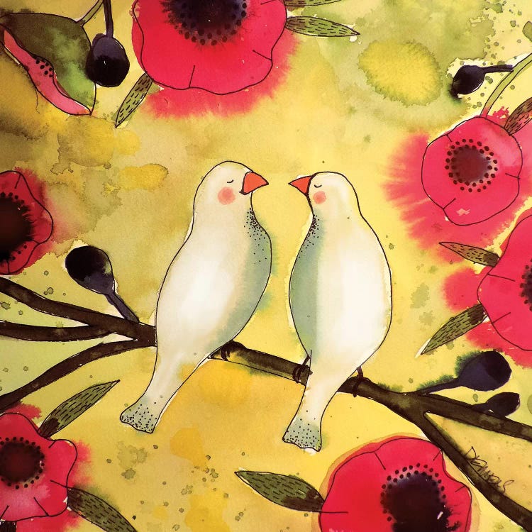 Les Poètes by Sylvie Demers wall art