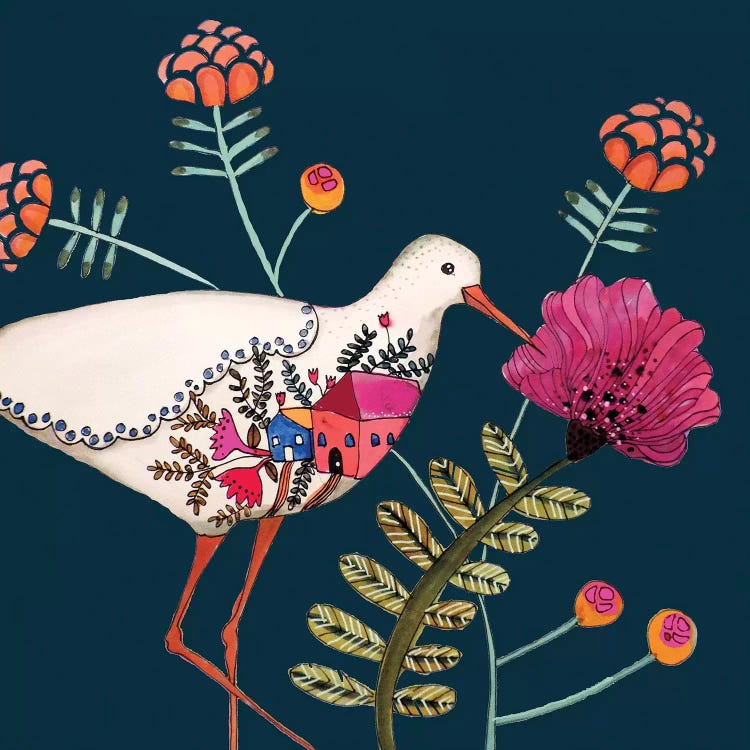 Les Souvenirs by Sylvie Demers wall art