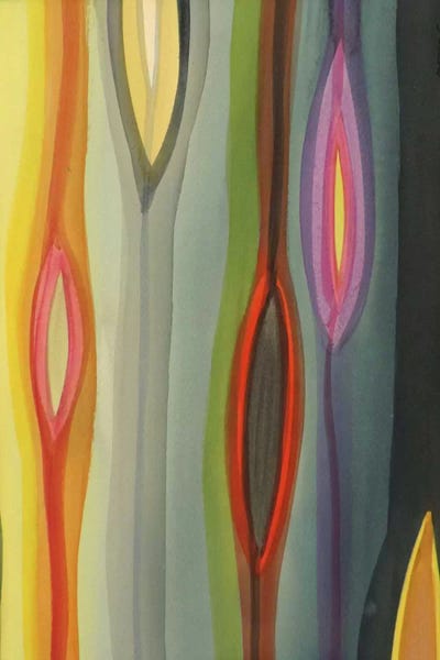 Abstract Watercolors: Le Progres by Sylvie Demers