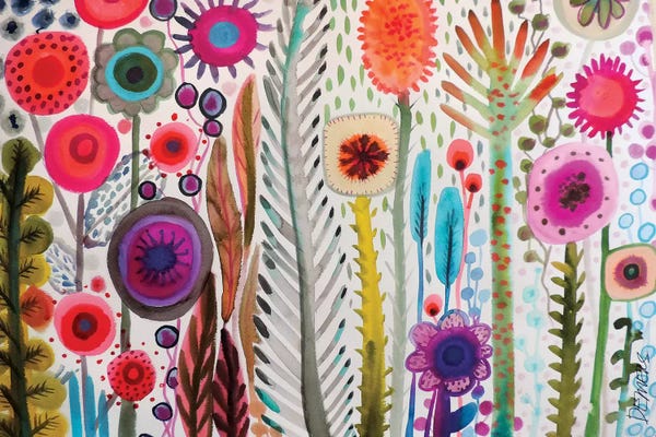 Latin Décor: Printemps II by Sylvie Demers