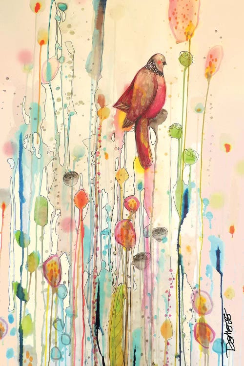 Unwind by Sylvie Demers wall art