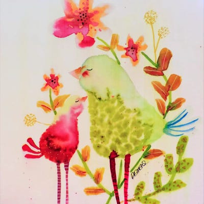 Chouchou by Sylvie Demers canvas print