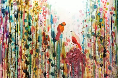 La Romance by Sylvie Demers canvas print