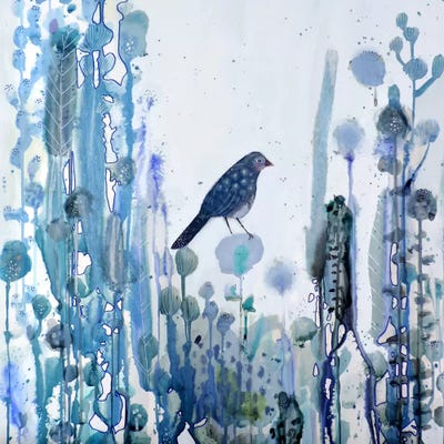 L'heure Bleue by Sylvie Demers canvas print