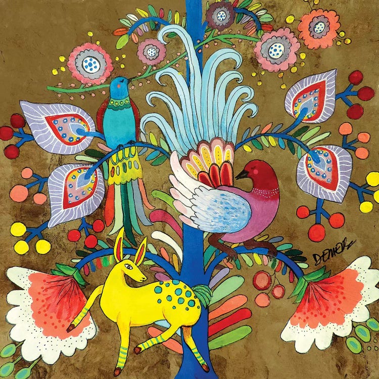 Amate Uno by Sylvie Demers wall art
