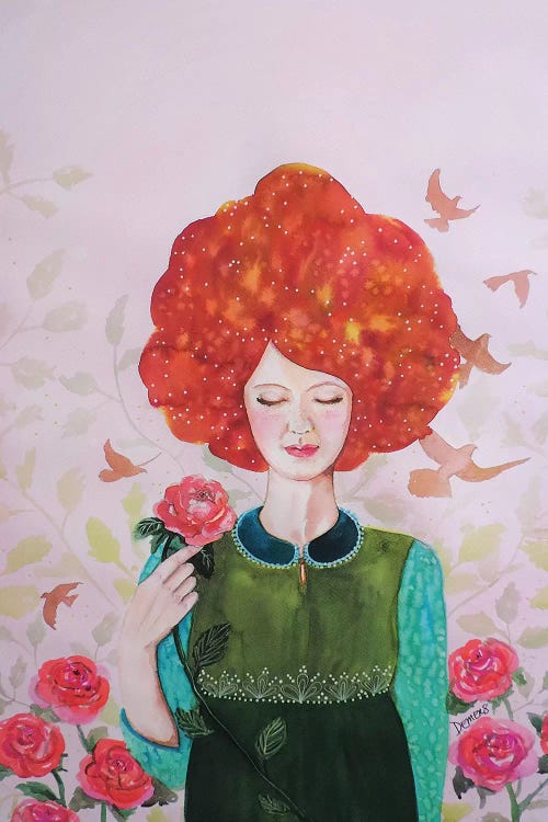 Chloe by Sylvie Demers wall art