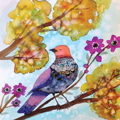 Le Chant Du Coeur by Sylvie Demers canvas print