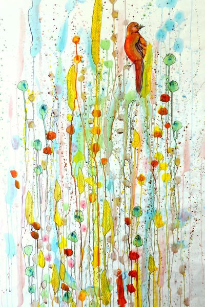 Dreamy Watercolor Artists: Pause by Sylvie Demers