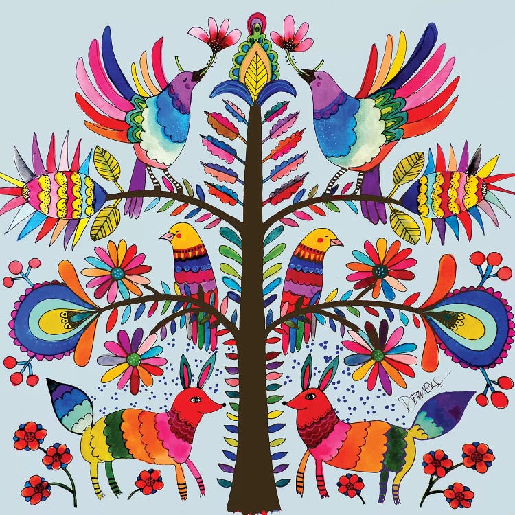 Otomi Colors by Sylvie Demers wall art