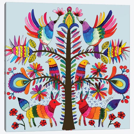 Otomi Colors Canvas Print #SDS244} by Sylvie Demers Canvas Art